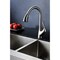 Anzzi Accent Single-Handle Brushed Nickel Pull-Down Sprayer Kitchen Faucet KF-AZ031BN - alternate 4